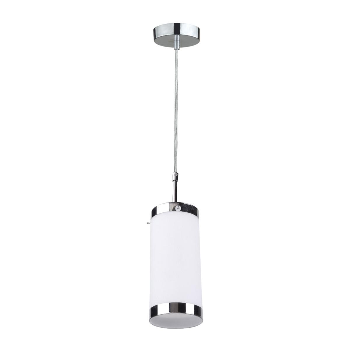 Lámpara de suspender BAMBERA - 1 luz E27 - Acabado cristal opalino
