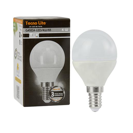 BOMBILLA LED BOLA 4W E14 320LM 6500K LUZ FRIA CJ14 1,20€ | CHINALANDIA