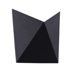 Lámpara de pared exterior - LED Integrado - 9W - Luz cálida - Acabado negro