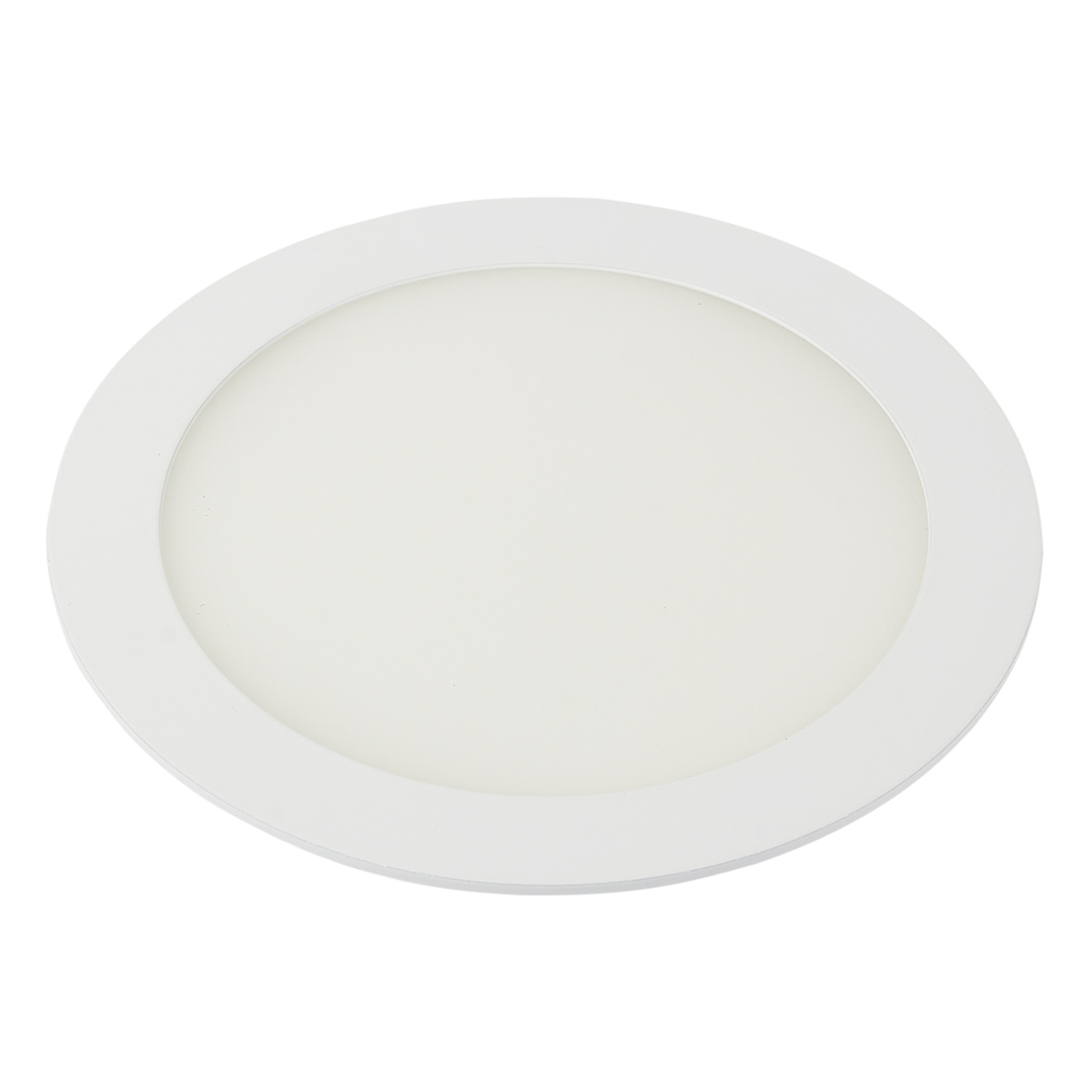 Ojo de buey empotrable LED - 12W - Acabado blanco - Luz cálida