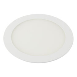 Ojo de buey empotrable LED - 12W - Acabado blanco - Luz fría