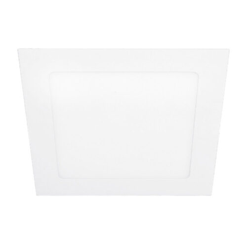 Ojo de buey empotrable LED - 12W - Acabado blanco - Luz cálida