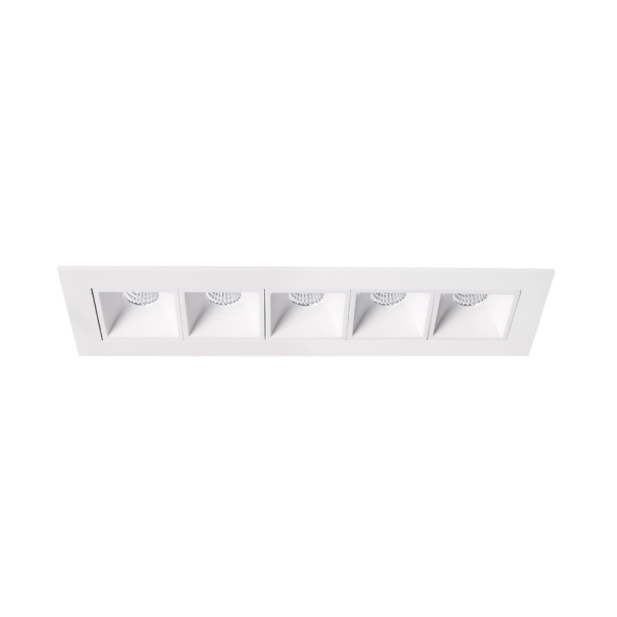 Ojo de buey empotrable LED - 17W - Acabado blanco - Luz cálida