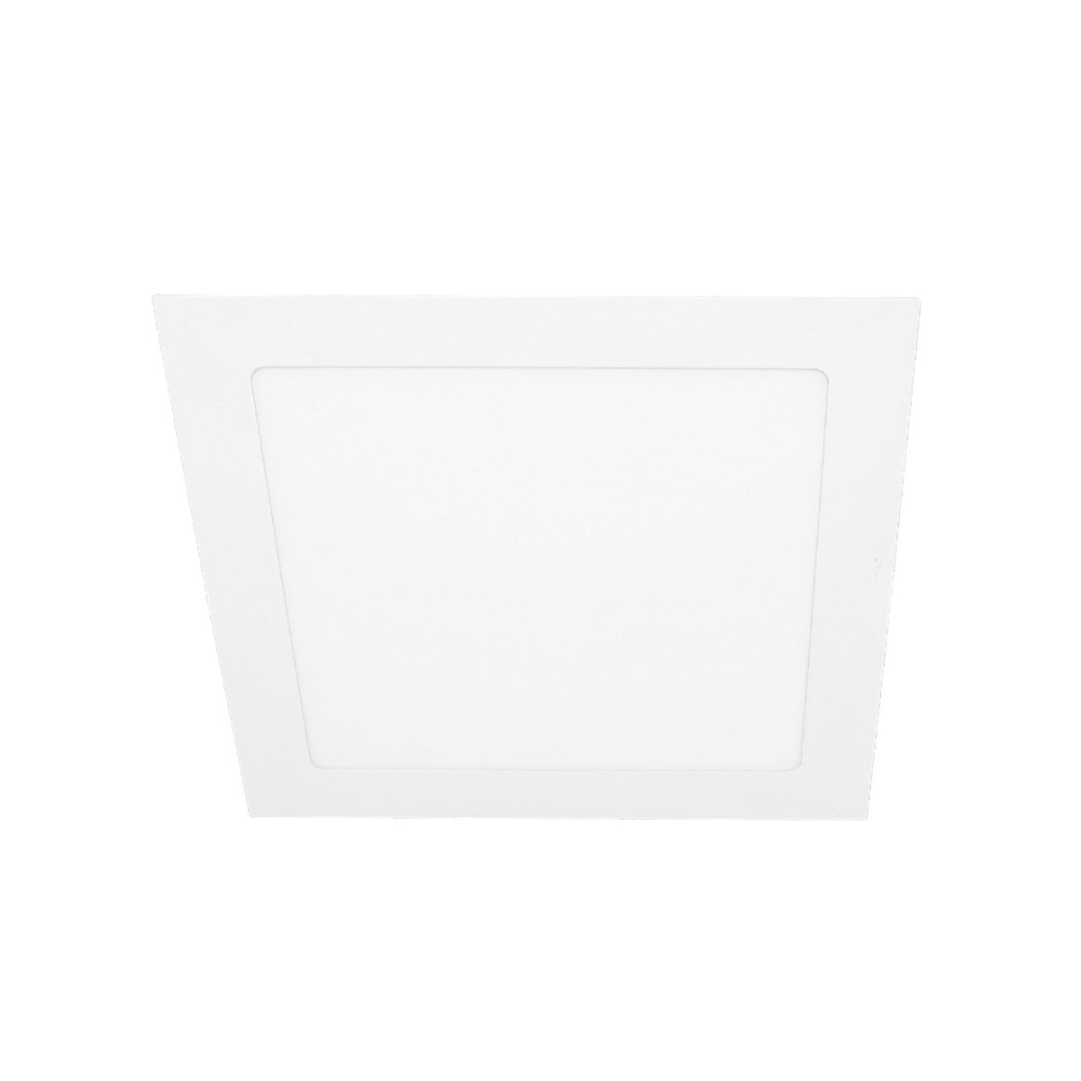 Ojo de buey empotrable LED - 18W - Acabado blanco - Luz fría