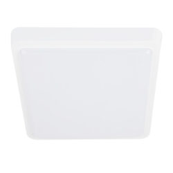 Plafón LED de sobreponer - 20W - Acabado blanco - Luz fría