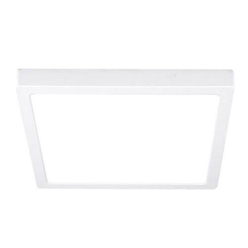 Plafón LED de sobreponer - 24W - Acabado blanco - Luz cálida