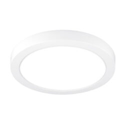 Plafón LED de sobreponer - 24W - Acabado blanco - Luz cálida