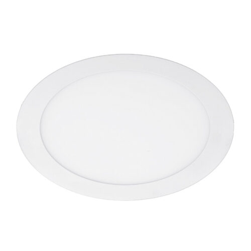 Ojo de buey empotrable LED - 24W - Acabado blanco - Luz cálida