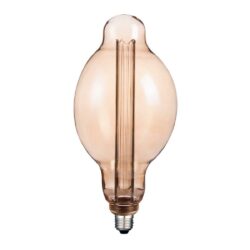 Bombilla LED vintage BT160  - Dimeable - 3W - Luz ámbar
