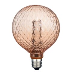 Bombilla LED Vintage G125 - Dimeable - 3W - Luz ámbar
