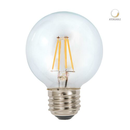 Bombilla LED Globo G80 de filamento - Dimeable - 4W - Luz cálida