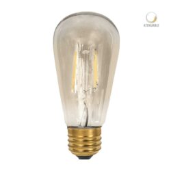 Bombilla LED filamento ST64 - Dimeable - 4W - Luz cálida