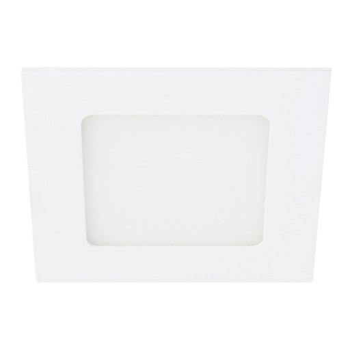 Ojo de buey empotrable LED - 6W - Acabado blanco - Luz cálida
