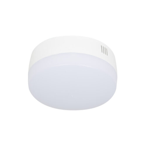 Plafón LED de sobreponer - 7W - Acabado blanco - Luz templada