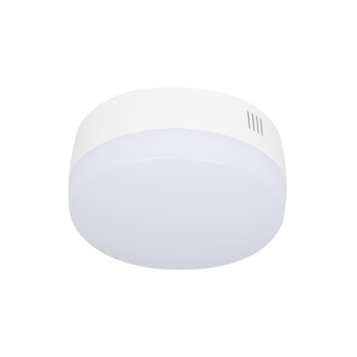Plafón LED de sobreponer - 7W - Acabado blanco - Luz templada