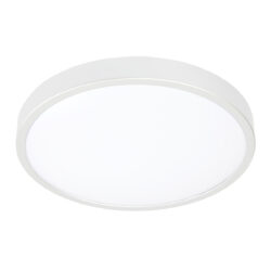 Plafón LED de sobreponer - 16W - Acabado blanco - Luz cálida