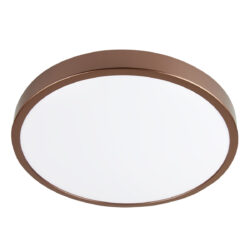 Plafón LED de sobreponer - 16W - Acabado blanco / rojo - Luz cálida