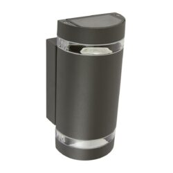 Lámpara de pared exterior - Para 2 luces GU10 - Acabado antracita