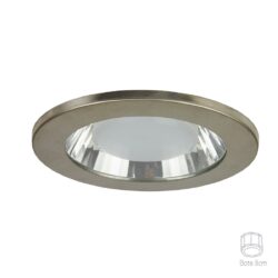 Ojo de buey empotrable LED - 9W - Acabado satinado - Luz cálida