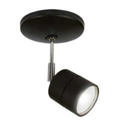 Reflector dirigible de sobreponer - para 1 GU10 - Acabado negro