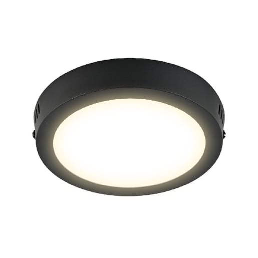 Lampara Plafón Sobreponer 12w Luz Led Sensor Movimiento Inte