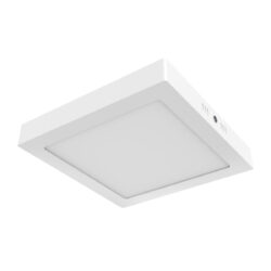 Plafón LED de sobreponer - 18W - Acabado blanco - Luz cálida