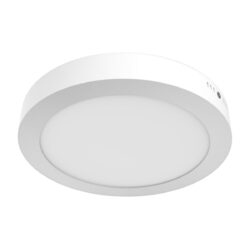 Plafón LED de sobreponer - 18W - Acabado blanco - Luz cálida