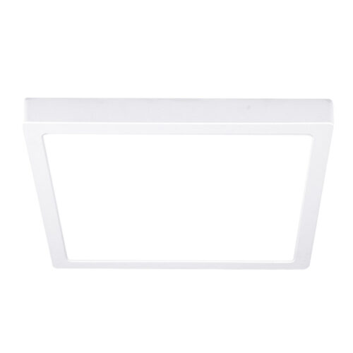 Plafón LED de sobreponer - 24W - Acabado blanco - Luz fría