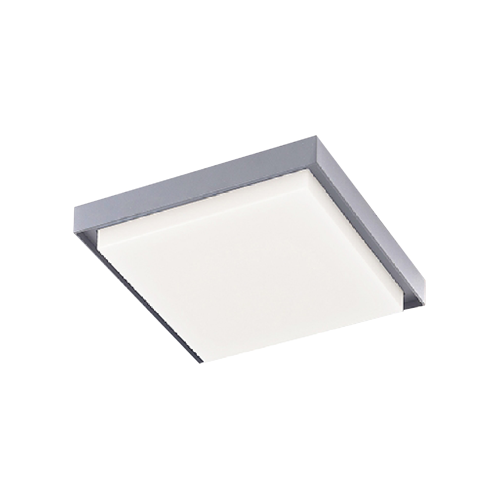 Plafón LED de sobreponer - 35W - Acabado gris - Luz fría
