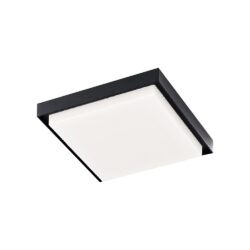 Plafón LED de sobreponer - 35W - Acabado negro - Luz fría