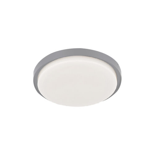 Plafón LED de sobreponer - 35W - Acabado gris - Luz cálida