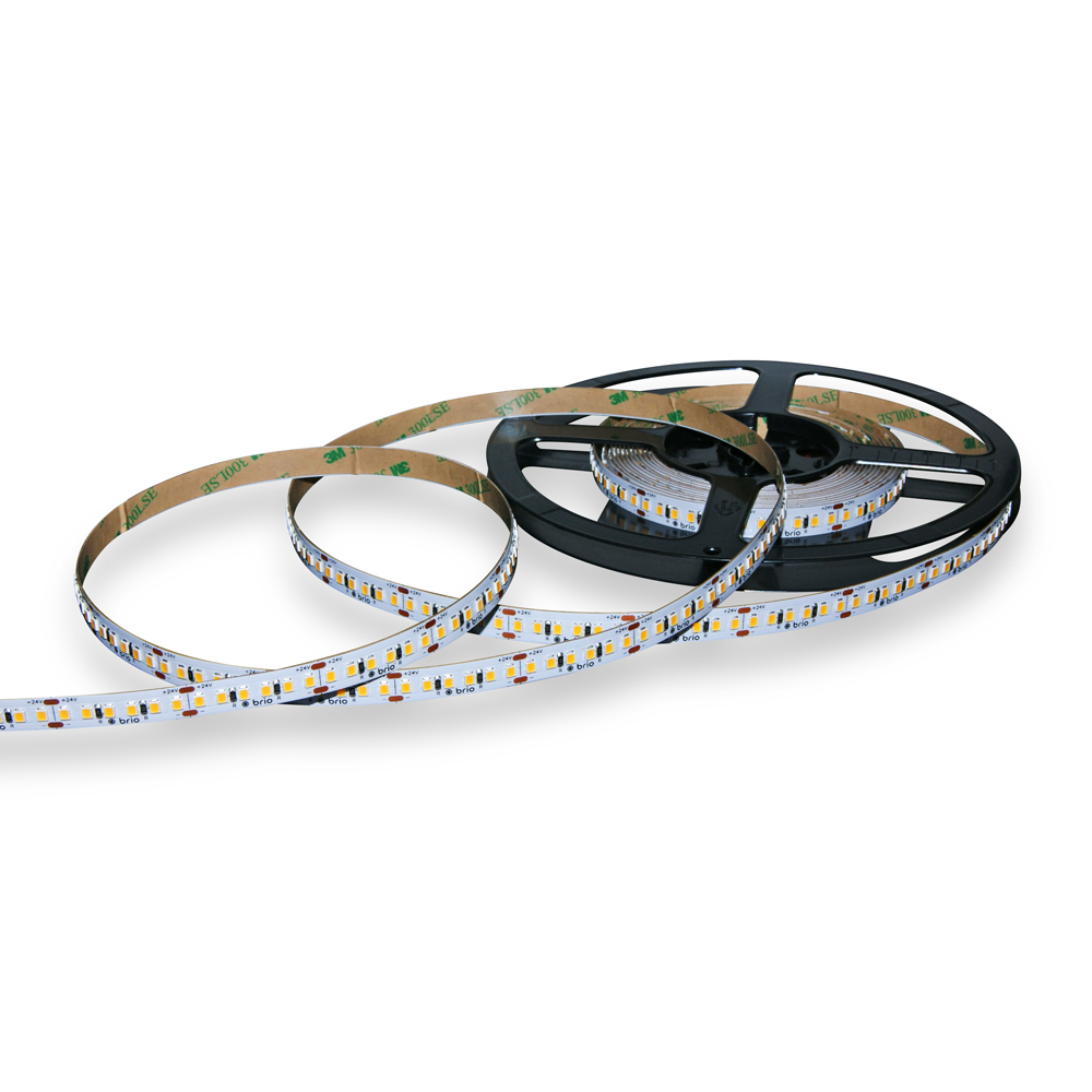 Rollo de cinta LED de interior - 9.6W por metro - 180 LEDs por metro - Luz cálida