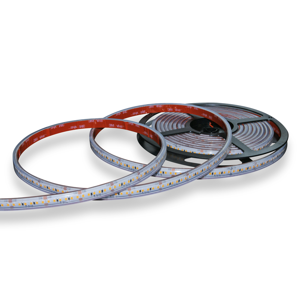 Rollo de cinta LED de exterior - 9.6W por metro - 180 LEDs por metro - Luz cálida