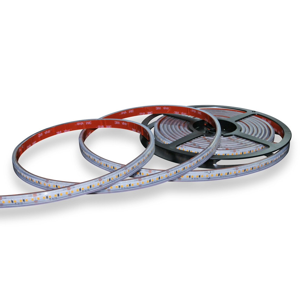 Rollo de cinta LED de exterior - 4.8W por metro - 180 LEDs por metro - Luz cálida