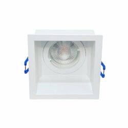 Ojo de buey - 90x90mm – Para 1 lámpara GU10 – Fijo