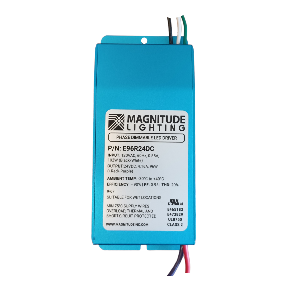 Driver 96W de interior y exterior - 120 VAC - Voltaje constante