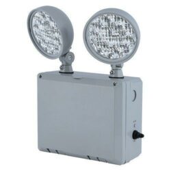 Luminaria de emergencia sellada - LED integrado - 3.75W - cabezas dirigibles