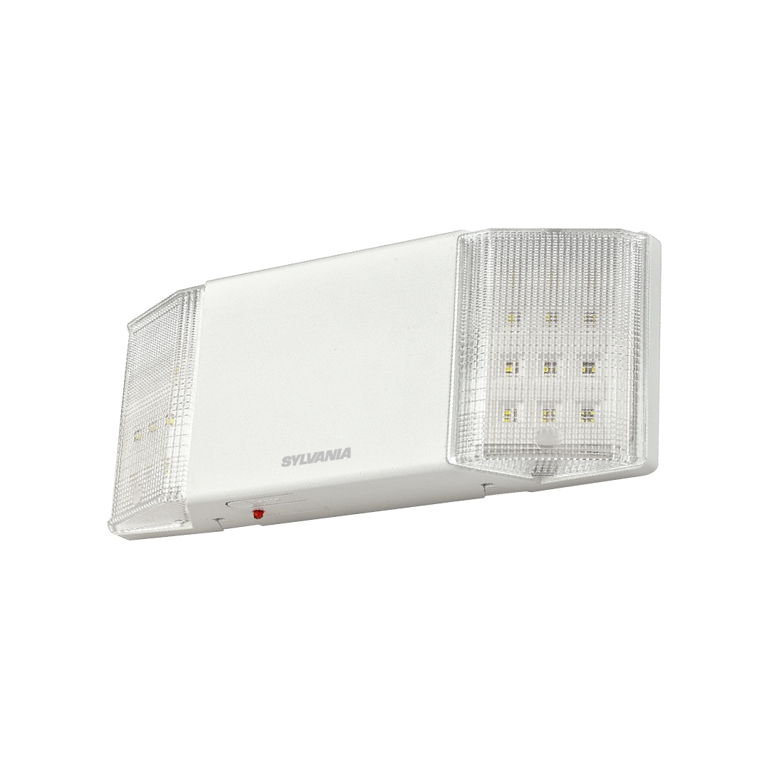 Lámpara de emergencia - LED integrado - 2x1.5W - Cabezas dirigibles 1 Lámpara de emergencia - LED integrado - 2x1.5W - Cabezas dirigibles