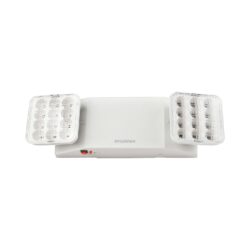 Lámpara de emergencia - LED integrado - 2x1.2W - Cabezas dirigibles