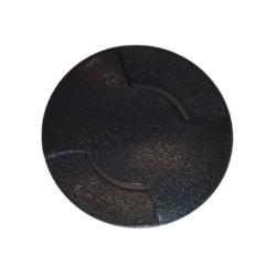 Lámpara para empotrar en piso – 1 lámpara GU10 – Luz indicadora doble - Acabado negro