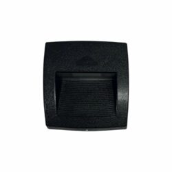 Lámpara para empotrar en pared de exterior – Con 1 luz R7s – Kelvin seleccionable - Acabado negro