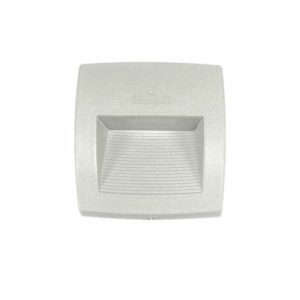 Lámpara para empotrar en pared de exterior – Con 1 luz R7s – Kelvin seleccionable - Acabado gris