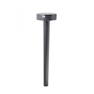Lámpara solar - Todo en uno - 2W - Luz templada - Acabado negro