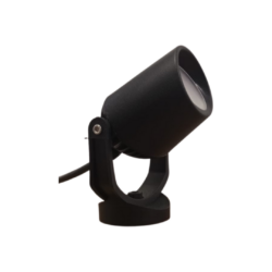 Reflector de exterior – Para 1 lámpara GU10 - Acabado negro