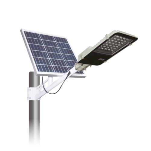 Lámpara solar - Todo en uno - 60W - Luz fría