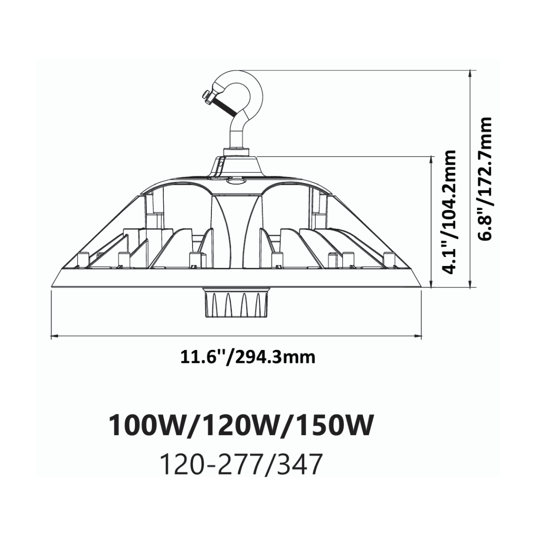 JPHBS-CPS-150W-120-277V-120D-BK-3 JPHBS CPS 150W 120 277V 120D BK 3