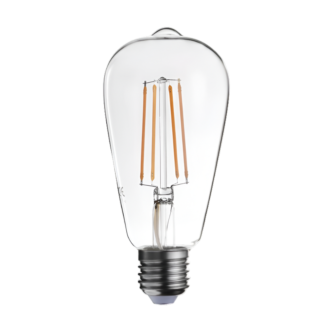 Bombilla LED ST de filamento - Dimeable - 5.5W - luz cálida