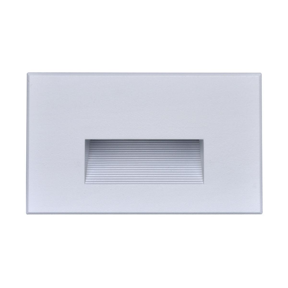 Lámpara de empotrar en pared de exterior - Led integrado - Luz cálida