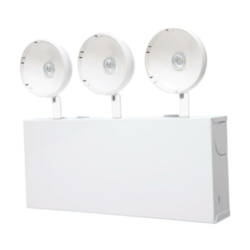 Luminaria de emergencia LED - 11.52W - 3 cabezas dirigibles