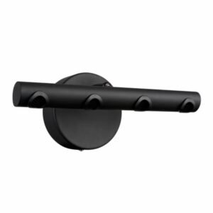 Lámpara de pared interior - LED Integrado - 9W - Luz cálida - Acabado negro